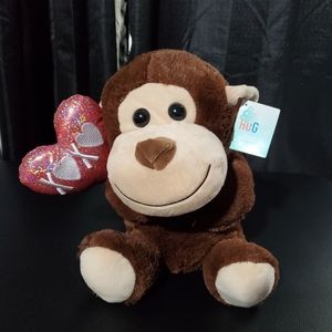HUGme Monkey with Heart
